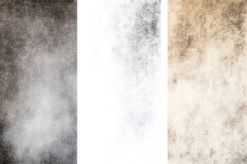 Poster - Four different colored waters, useful for design and presentation purposes