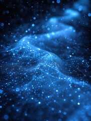 blue background with stars