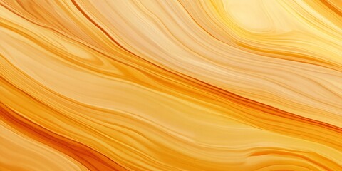 Aufkleber - Smooth golden fluid texture creating a luxurious and elegant design, perfect for backgrounds and decorative projects
