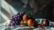© Juan - Rustic Still Life with Fruits and Warm Lighting