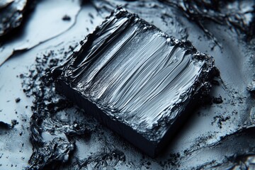 Poster - Metal surface and texture close-up, suitable for industrial or commercial use