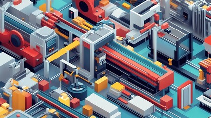 Poster - A smart manufacturing system that uses predictive analytics to maintain machinery.