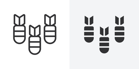 Aufkleber - Ddos icon Outline vector sign