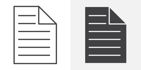 Poster - Form icon Outline vector sign