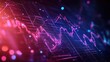 © Ragnar - Futuristic stock market or trading graph suitable for financial investments economic trends and business ideas Abstract finance background