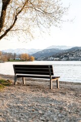 Poster - Calmness of mental health portrayed through serene landscapes.