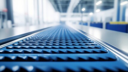 Poster - Advanced Automated Production Line in a High-Tech Factory Environment