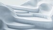 © Chaikit - Snow carved amphitheater, natural ice pedestal, pure white environment, flowing snow patterns, ambient winter lighting, crystalline textures, minimalist winter scene, organic snow formations,