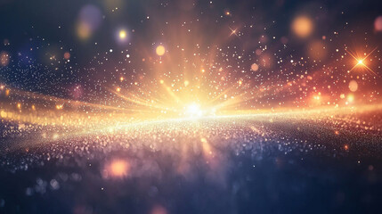 Wall Mural - 3d abstract comet universe texture shimmering glittering metal plastic glass shiny elegant future fa