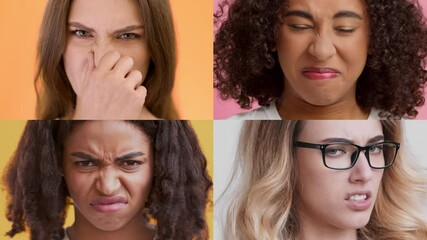 Poster - This collection features four individuals displaying a range of emotions.