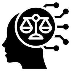 Poster - Ethical Ai Solid Black Icon