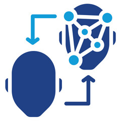 Poster - Digital Twins Dual Tone Icon