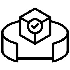Poster - Augmented Reality Outline Icon