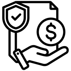 Poster - Lending Protocol Outline Icon