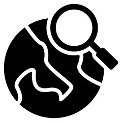 Poster - Real World Solid Black Icon