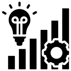 Poster - Operational Insight Solid Black Icon