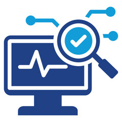 Poster - System Diagnostic Dual Tone Icon