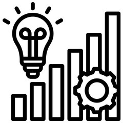 Poster - Operational Insight Outline Icon