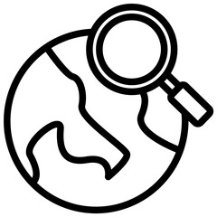 Poster - Real World Outline Icon