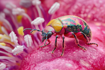 bug on a flower