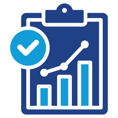 Poster - Performance Metric Dual Tone Icon