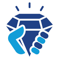 Poster - Value Proposition Dual Tone Icon