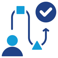 Poster - User Experience Dual Tone Icon