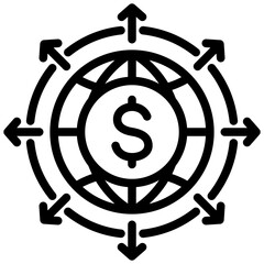 Poster - Market Expansion Outline Icon