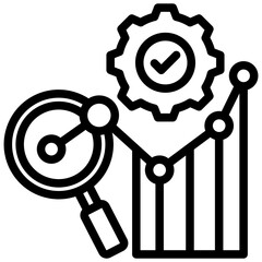 Poster - Data Analytics Outline Icon