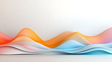 Poster - Dynamic color waves abstract art digital design modern studio vibrant aesthetics visual harmony for creativity