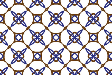 Fototapete - Simple pattern design for decor. Abstract geometric pattern. Stylish texture. Seamless linear pattern.