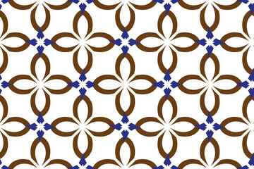 Poster - Visually striking abstract background with geometric shapes