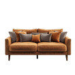 © Awais - Cozy Brown Sofa isolated on transparent background