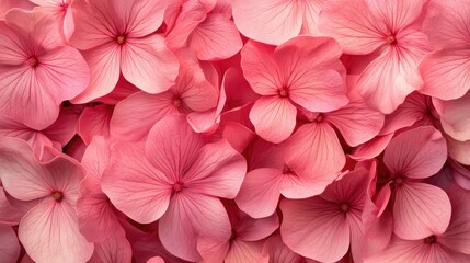 Aufkleber - A close-up of bright pink summer flowers with intricate petal details, evoking a lively, warm atmosphere perfect for nature or seasonal content with a fresh, vibrant feel