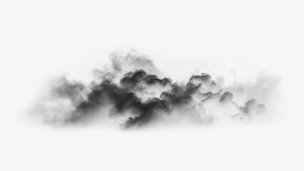 Wall Mural - nature smoke black dust.