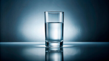 Poster - glass of water