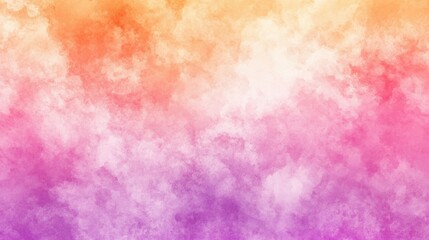 Fototapete - A vibrant blend of colors transitions smoothly from warm oranges and yellows to cool pinks and purples, creating an artistic backdrop