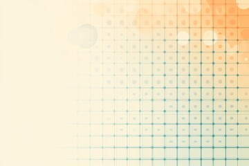Poster - Abstract Grid Pattern with Soft Color Gradient and Bokeh Effects