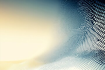 Poster - Abstract Halftone Dotted Pattern Background Design