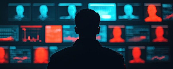 Poster - Surveillance analysis in cybersecurity virtual environment digital content monitoring risk assessment