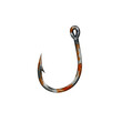 © night - Rusty Metal Fishing Hook Design Element Illustration art tool icon grey image black vector object