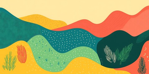 Poster - Minimal abstract background for branding and product presentation