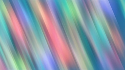 Poster - Colorful pastel gradient stripes futuristic holographic background illustration, horizontal