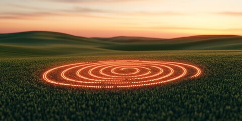 Poster - Neon Sensor Grid on Cropland Tech-Driven Data Visualization for Precision Agriculture - Enhancing Sustainable Farming with Real-Time Analytic Interfaces