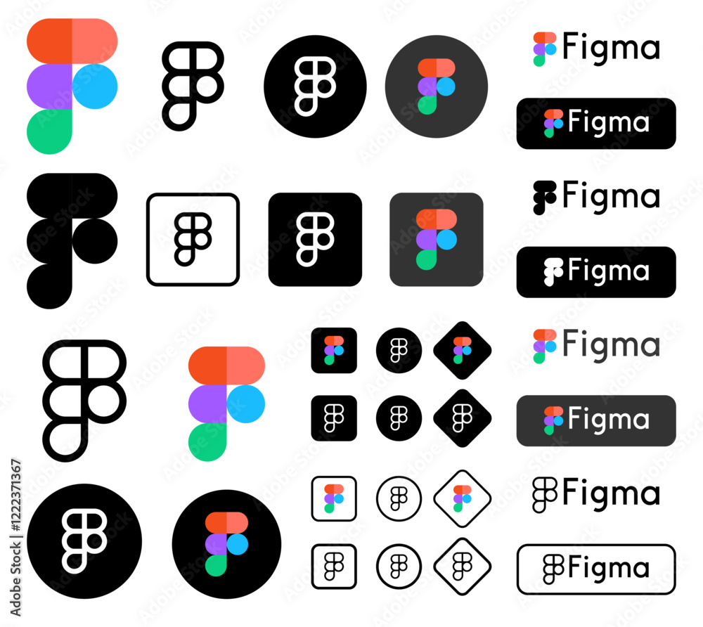 Figma - Complete set of social media logos, logotypes, and icons ...