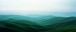 © Ai Studio - Endless rolling green hills extend into the misty horizon, evoking a dreamlike quality of peace and infinite natural beauty.