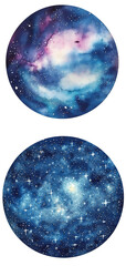 Poster - Stunning cosmic artwork outer space digital art galactic environment artistic viewpoint celestial concepts
