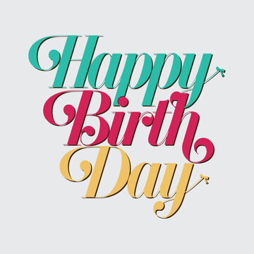 Happy Birthday Calligraphy - Elegant Designs & Creative Ideas