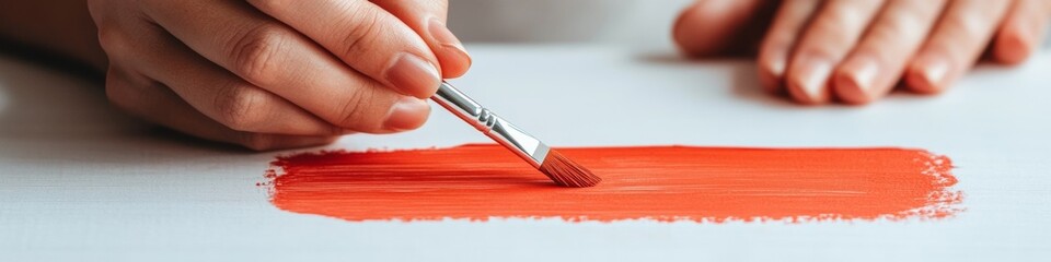 Poster - Vibrant Color Selection for Creative Industries Hands Curating a Lively Palette on Smooth Canvas Surface - Elevating Graphic Design and Marketing Projects for Artistic Innovation
