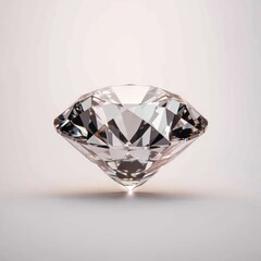 Poster - Stunning Brilliant Cut Diamond on Soft Gradient Background